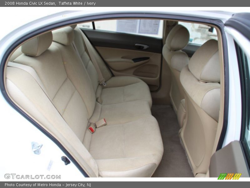 Taffeta White / Ivory 2008 Honda Civic LX Sedan