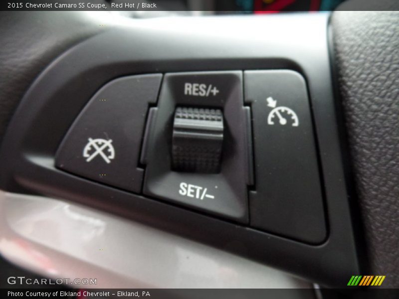 Red Hot / Black 2015 Chevrolet Camaro SS Coupe