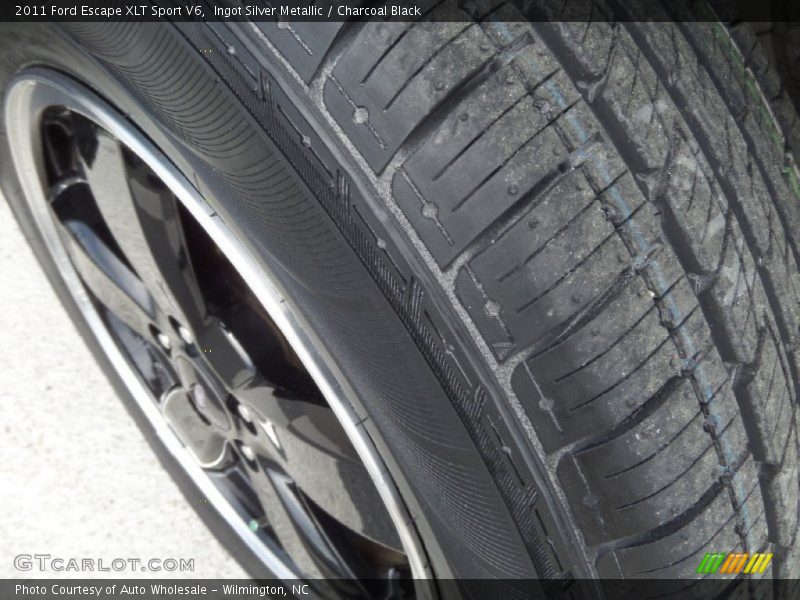 Ingot Silver Metallic / Charcoal Black 2011 Ford Escape XLT Sport V6