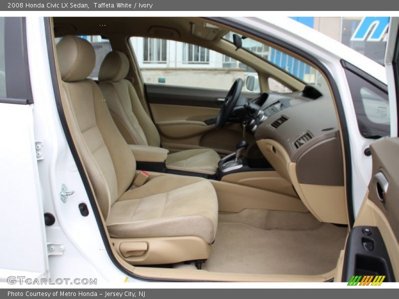 Taffeta White / Ivory 2008 Honda Civic LX Sedan