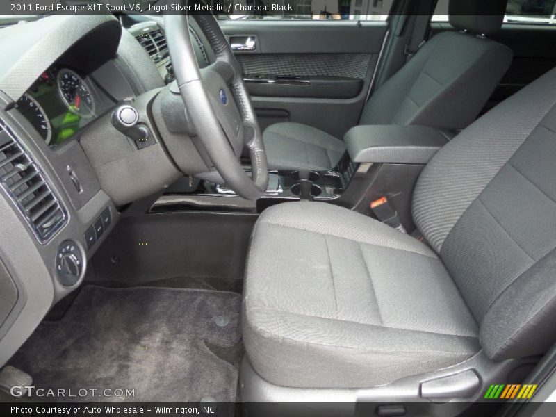 Ingot Silver Metallic / Charcoal Black 2011 Ford Escape XLT Sport V6