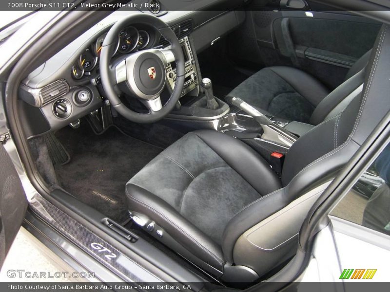  2008 911 GT2 Black Interior