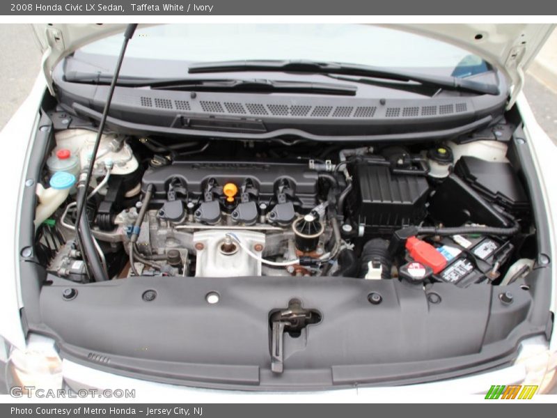 Taffeta White / Ivory 2008 Honda Civic LX Sedan