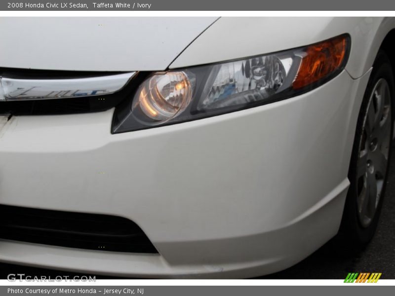Taffeta White / Ivory 2008 Honda Civic LX Sedan