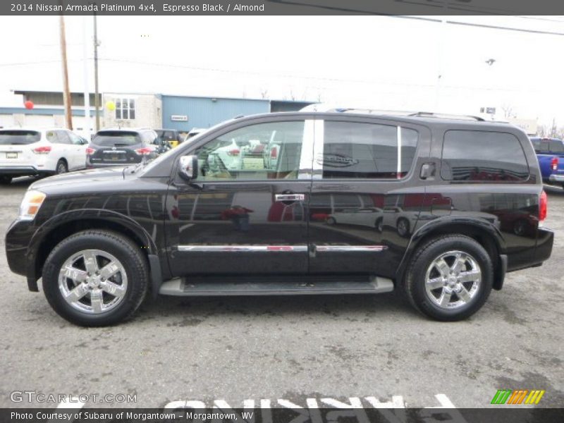Espresso Black / Almond 2014 Nissan Armada Platinum 4x4
