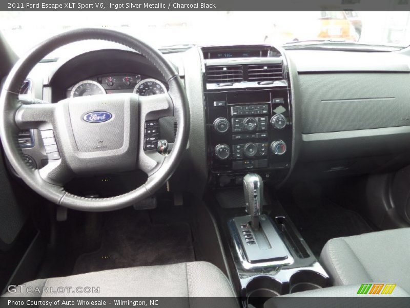 Ingot Silver Metallic / Charcoal Black 2011 Ford Escape XLT Sport V6
