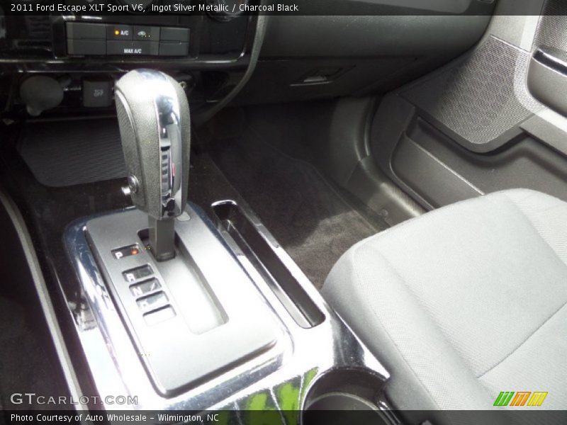 Ingot Silver Metallic / Charcoal Black 2011 Ford Escape XLT Sport V6