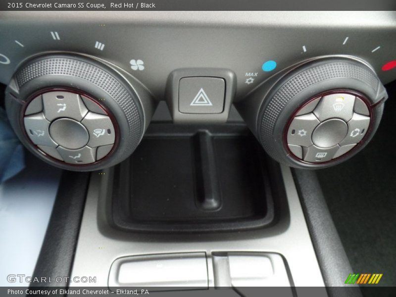 Controls of 2015 Camaro SS Coupe