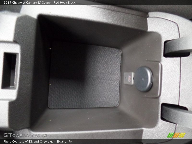 Red Hot / Black 2015 Chevrolet Camaro SS Coupe