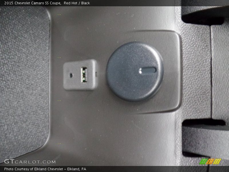 Red Hot / Black 2015 Chevrolet Camaro SS Coupe