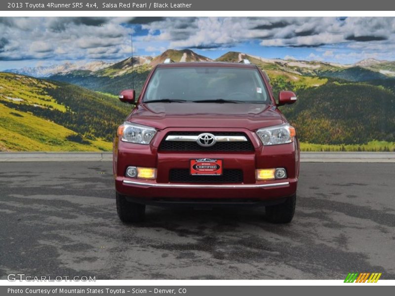 Salsa Red Pearl / Black Leather 2013 Toyota 4Runner SR5 4x4