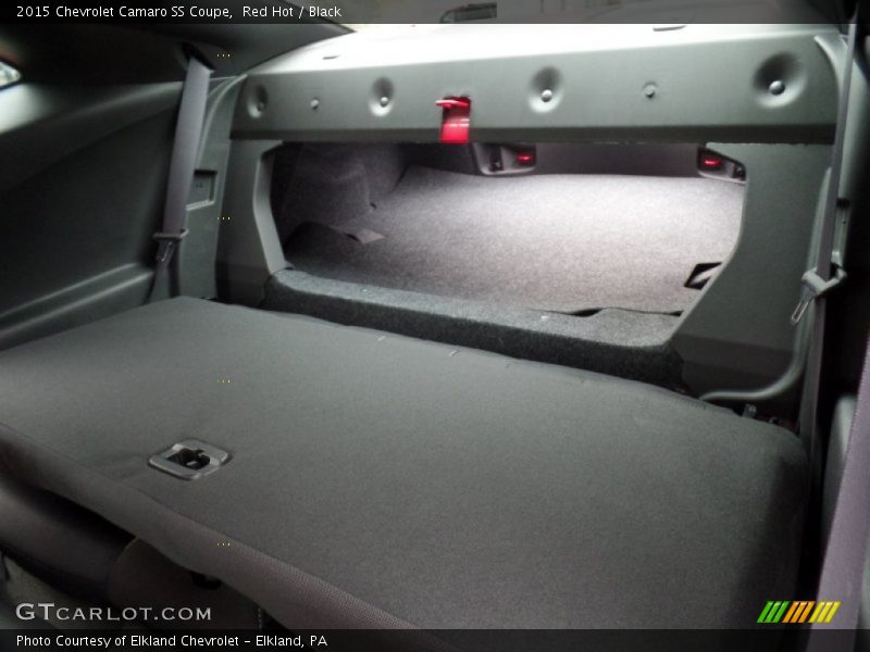 Red Hot / Black 2015 Chevrolet Camaro SS Coupe