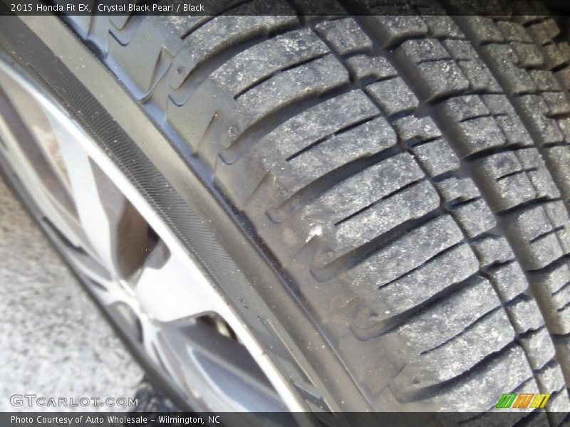 Crystal Black Pearl / Black 2015 Honda Fit EX