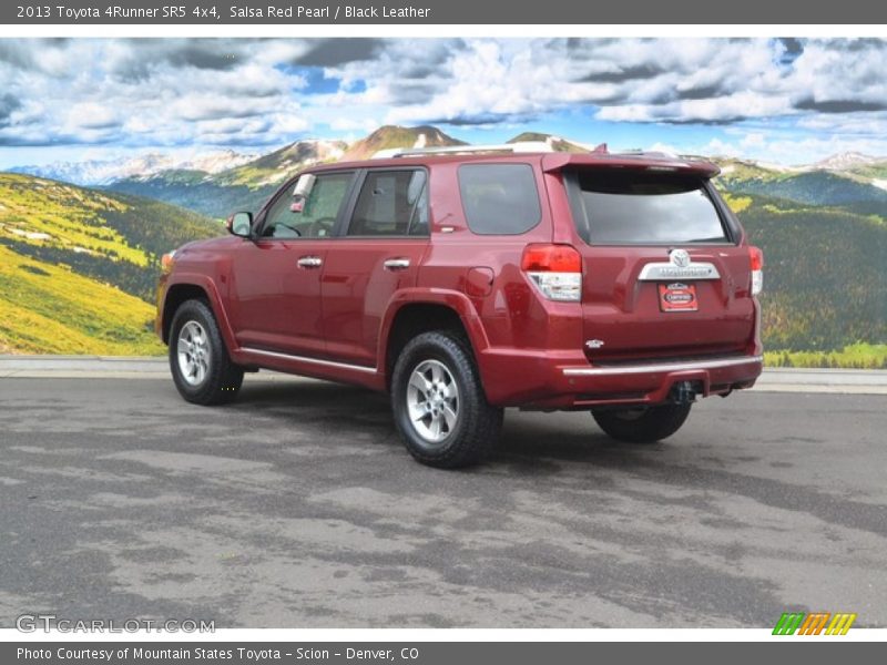 Salsa Red Pearl / Black Leather 2013 Toyota 4Runner SR5 4x4