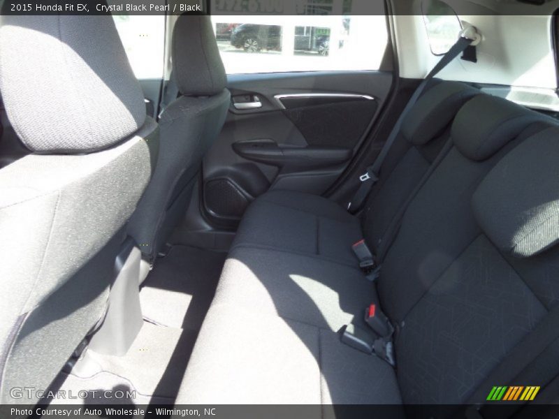 Crystal Black Pearl / Black 2015 Honda Fit EX
