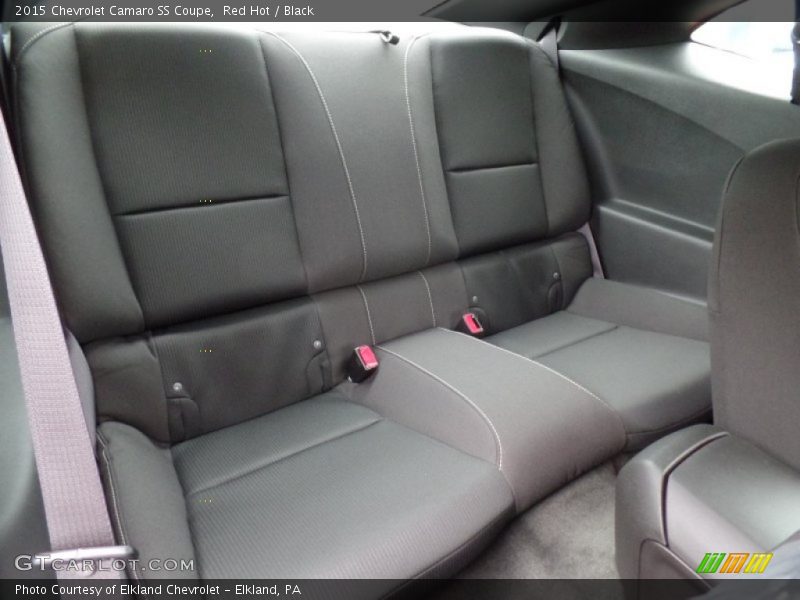 Red Hot / Black 2015 Chevrolet Camaro SS Coupe
