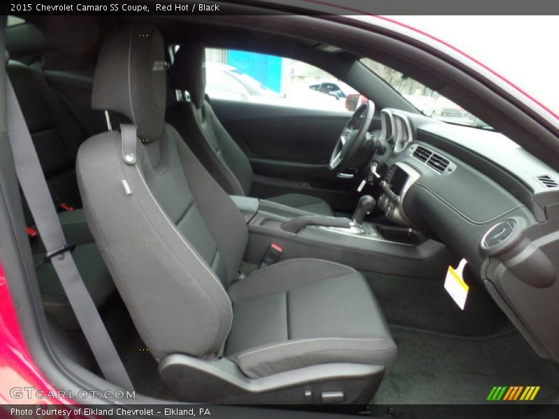 Front Seat of 2015 Camaro SS Coupe