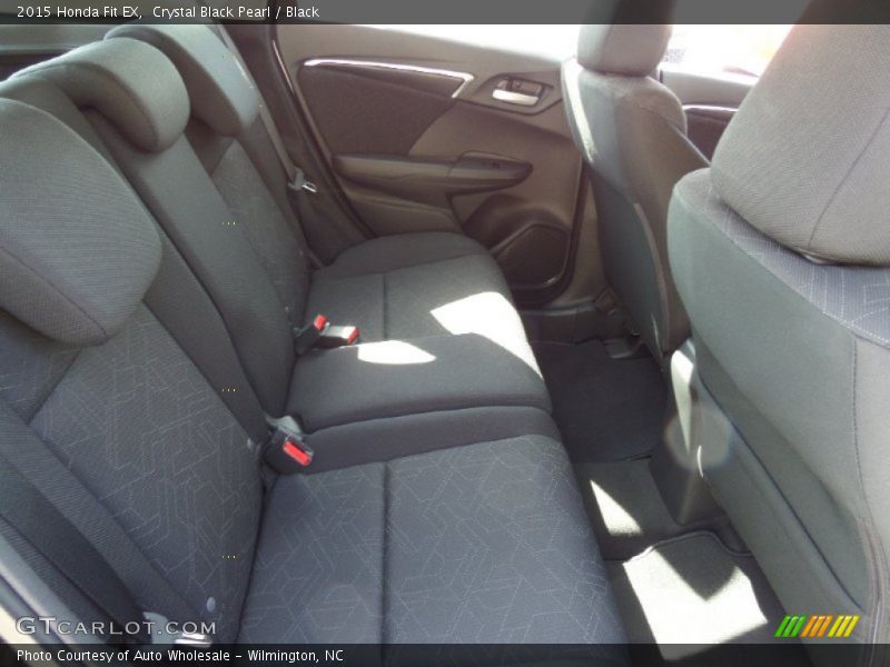 Crystal Black Pearl / Black 2015 Honda Fit EX