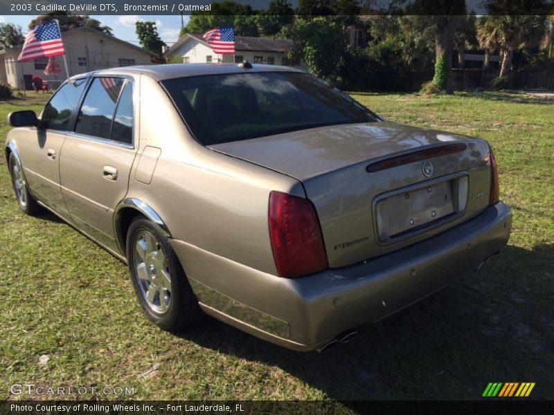 Bronzemist / Oatmeal 2003 Cadillac DeVille DTS