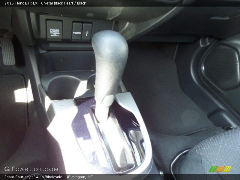 Crystal Black Pearl / Black 2015 Honda Fit EX