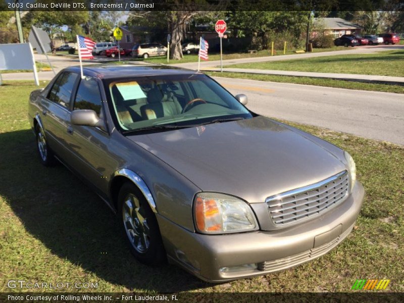 Bronzemist / Oatmeal 2003 Cadillac DeVille DTS