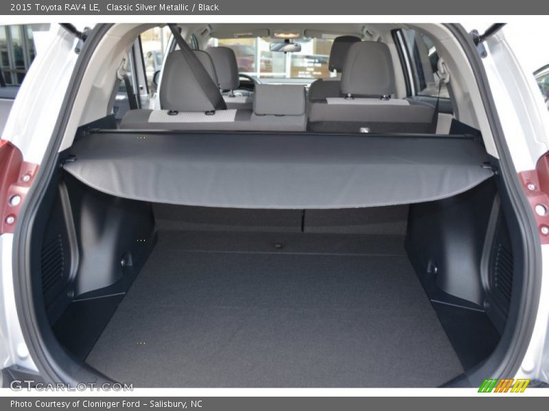 Classic Silver Metallic / Black 2015 Toyota RAV4 LE