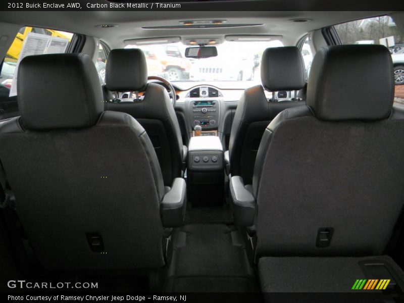 Carbon Black Metallic / Titanium 2012 Buick Enclave AWD