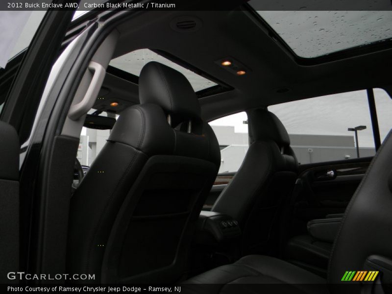 Carbon Black Metallic / Titanium 2012 Buick Enclave AWD
