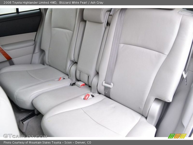 Blizzard White Pearl / Ash Gray 2008 Toyota Highlander Limited 4WD