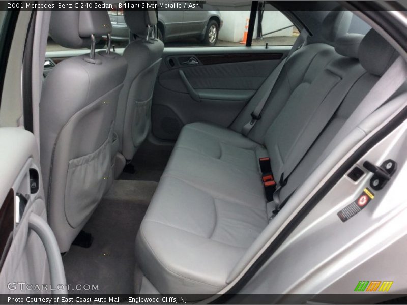 Brilliant Silver Metallic / Ash 2001 Mercedes-Benz C 240 Sedan
