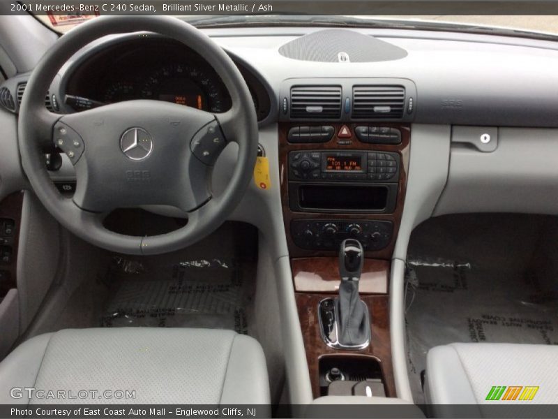 Brilliant Silver Metallic / Ash 2001 Mercedes-Benz C 240 Sedan