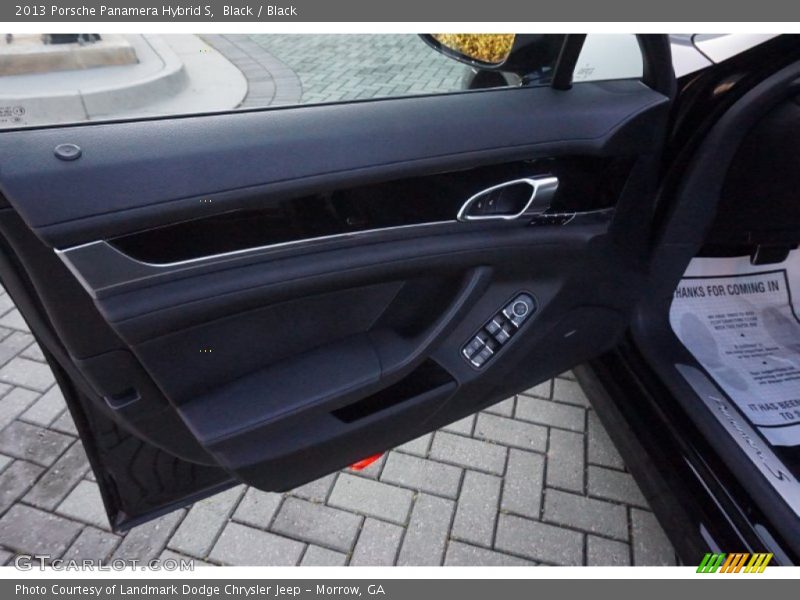 Black / Black 2013 Porsche Panamera Hybrid S