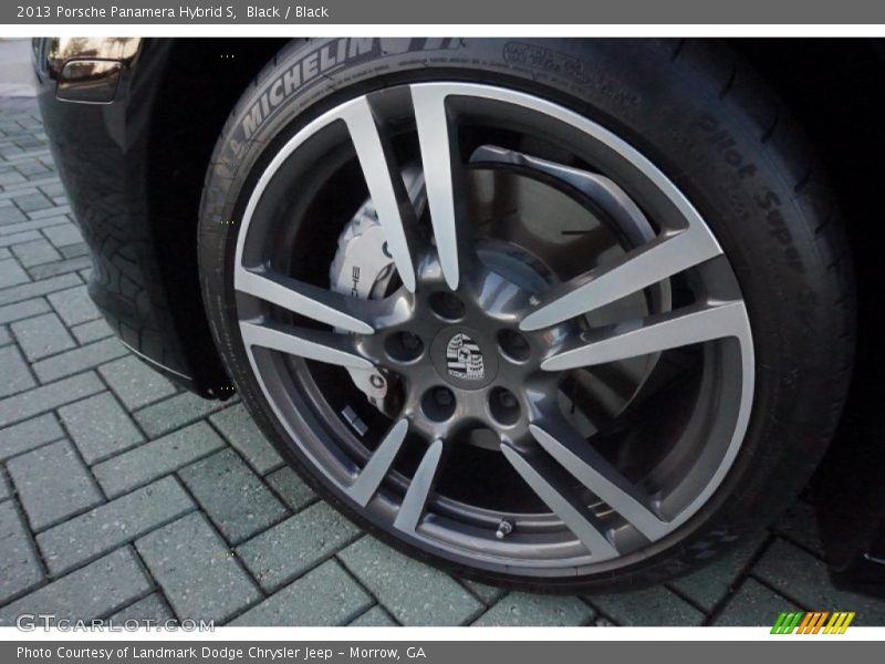 Black / Black 2013 Porsche Panamera Hybrid S