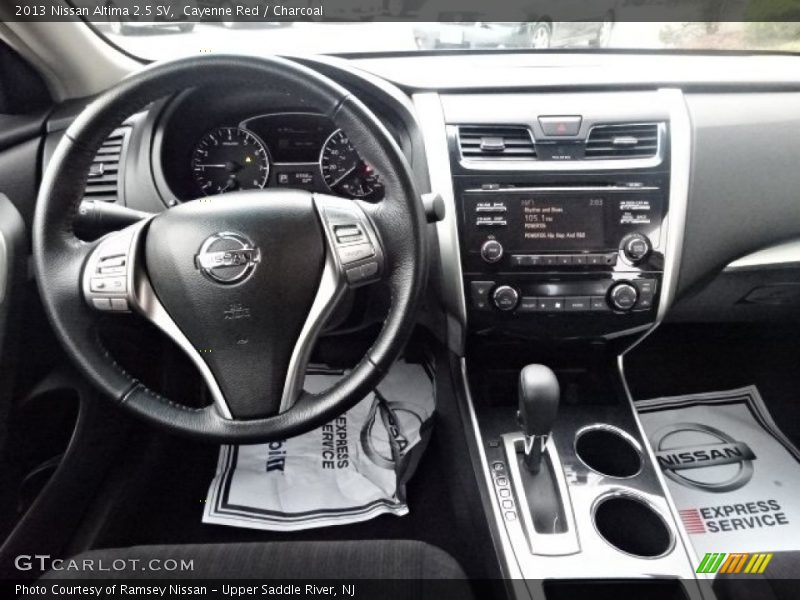 Cayenne Red / Charcoal 2013 Nissan Altima 2.5 SV