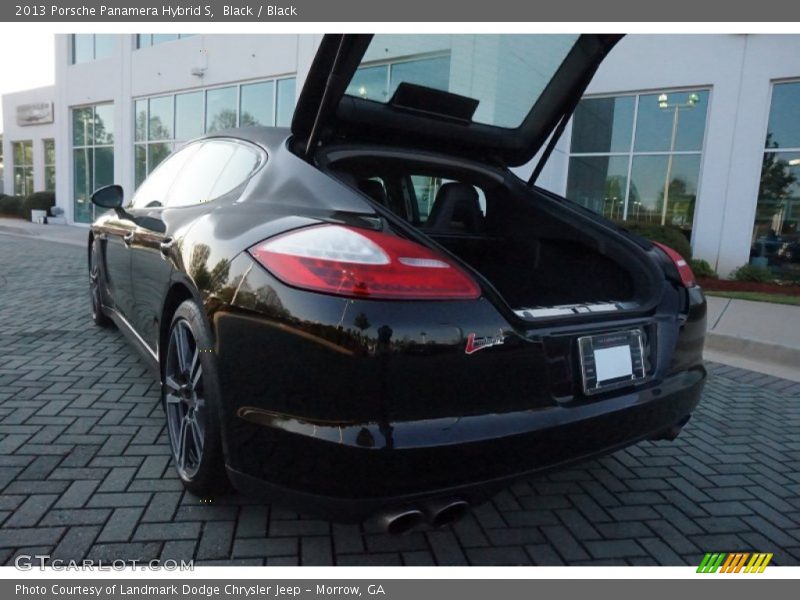 Black / Black 2013 Porsche Panamera Hybrid S