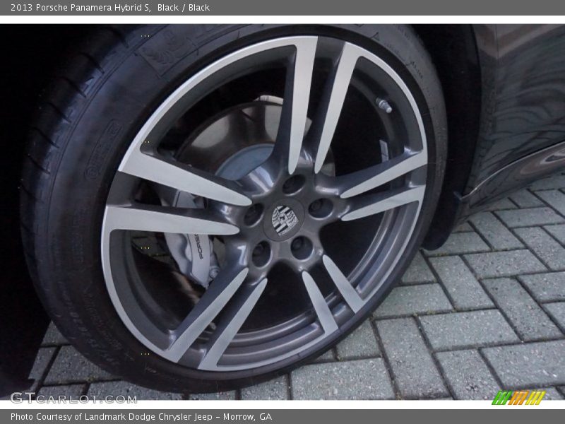 Black / Black 2013 Porsche Panamera Hybrid S