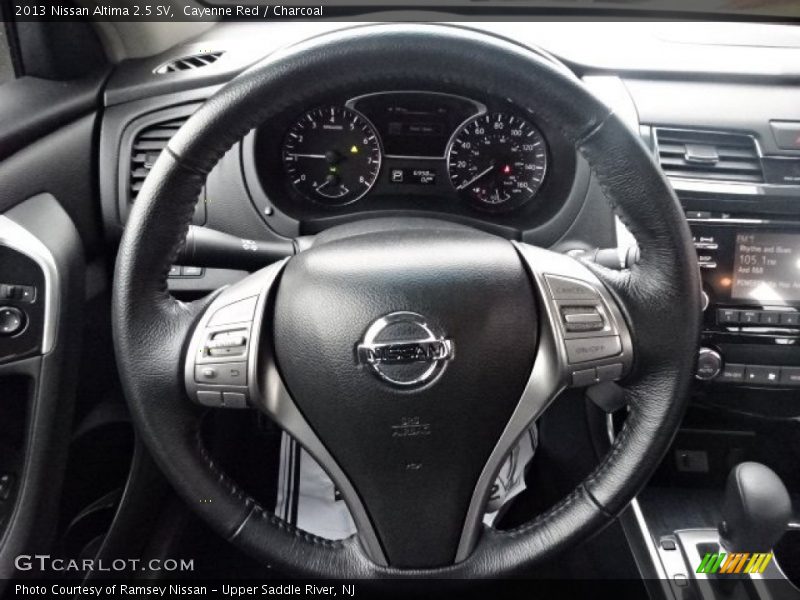 Cayenne Red / Charcoal 2013 Nissan Altima 2.5 SV