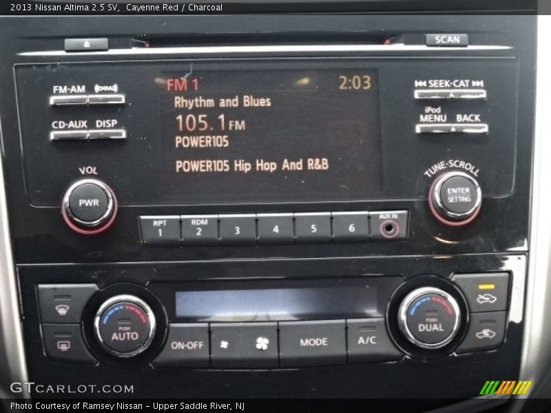 Cayenne Red / Charcoal 2013 Nissan Altima 2.5 SV