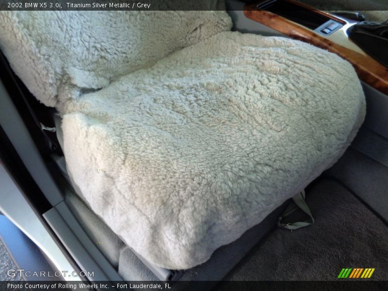 Titanium Silver Metallic / Grey 2002 BMW X5 3.0i