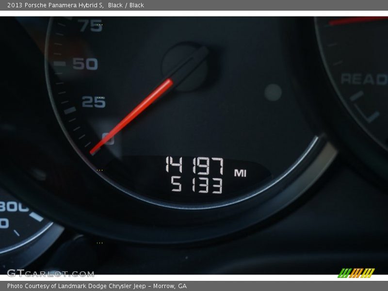 Black / Black 2013 Porsche Panamera Hybrid S