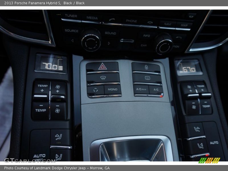 Black / Black 2013 Porsche Panamera Hybrid S