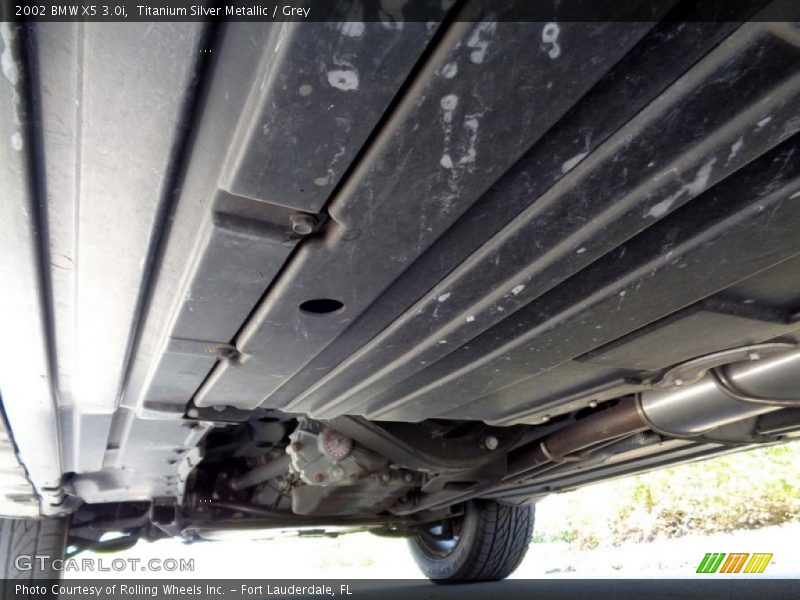 Titanium Silver Metallic / Grey 2002 BMW X5 3.0i