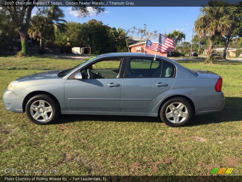  2007 Malibu LT Sedan Golden Pewter Metallic