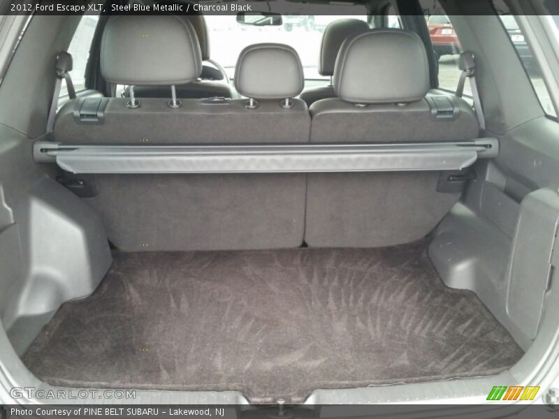 Steel Blue Metallic / Charcoal Black 2012 Ford Escape XLT
