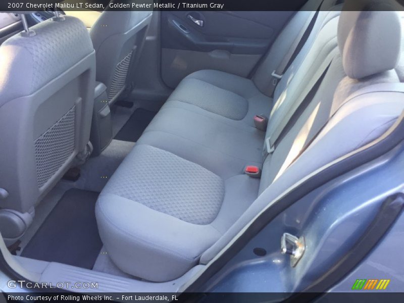Golden Pewter Metallic / Titanium Gray 2007 Chevrolet Malibu LT Sedan
