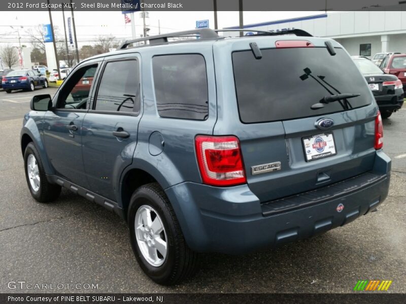 Steel Blue Metallic / Charcoal Black 2012 Ford Escape XLT