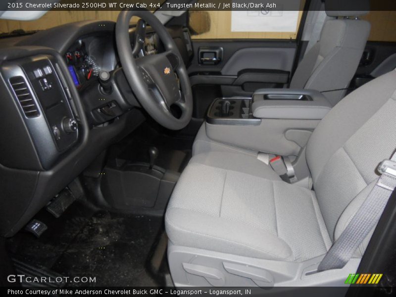 Tungsten Metallic / Jet Black/Dark Ash 2015 Chevrolet Silverado 2500HD WT Crew Cab 4x4