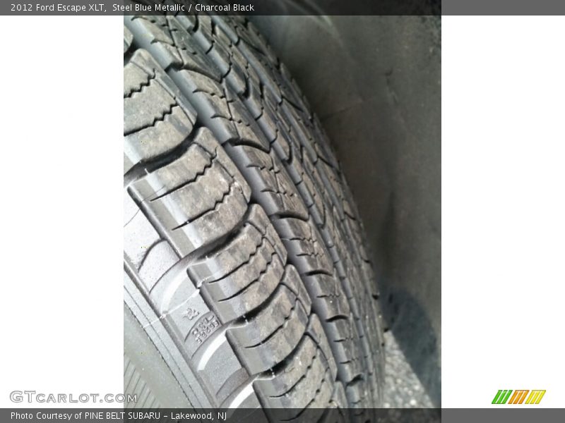 Steel Blue Metallic / Charcoal Black 2012 Ford Escape XLT