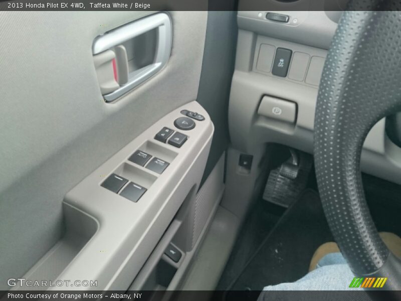 Taffeta White / Beige 2013 Honda Pilot EX 4WD
