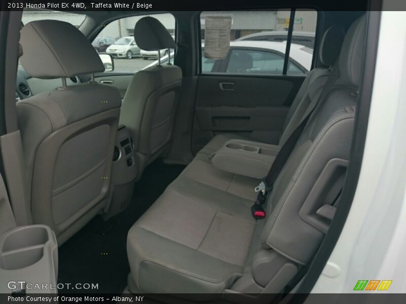 Taffeta White / Beige 2013 Honda Pilot EX 4WD